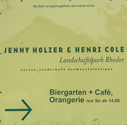 Jenny Holzer & Henri Cole, 2004
