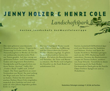 Jenny Holzer & Henri Cole, 2004